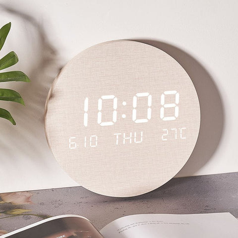 Creative LED Digital Alarm Clock