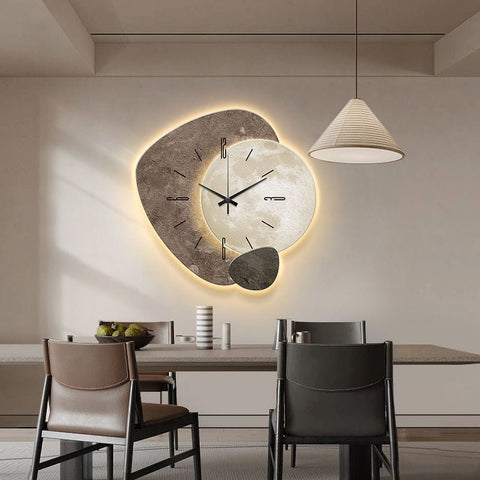 Premium Creamy 3D Wall Clock