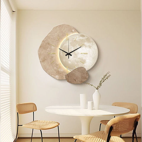 Premium Creamy 3D Wall Clock