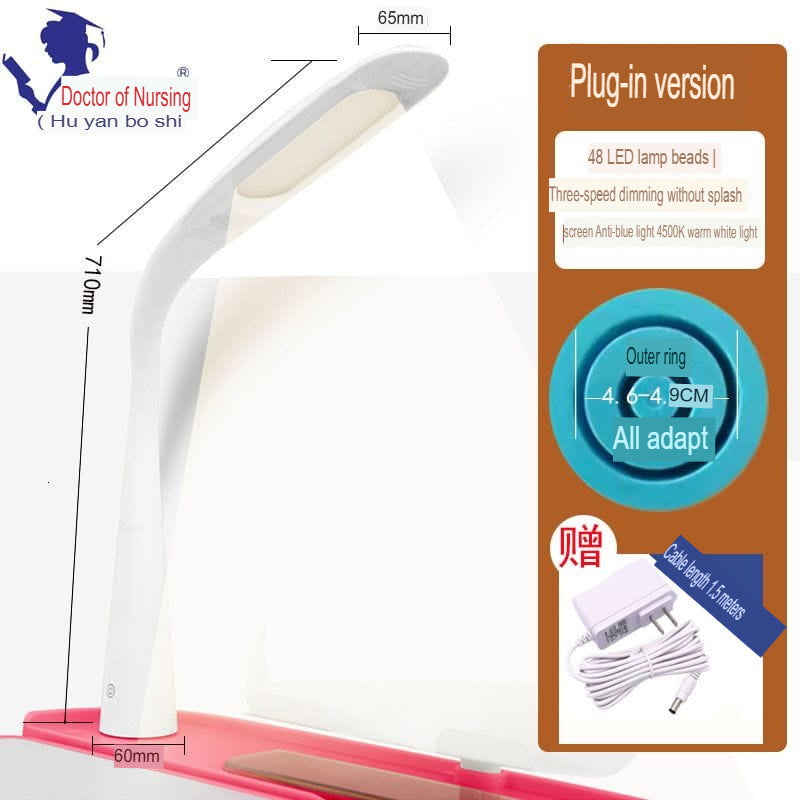 Rechargeable LED Desk Lamp Eye Protection Foldable