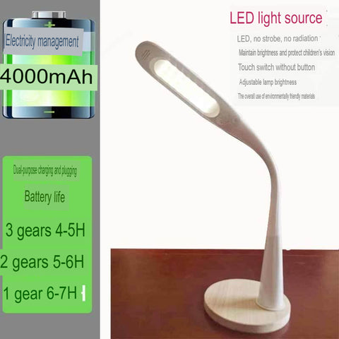 Rechargeable LED Desk Lamp Eye Protection Foldable