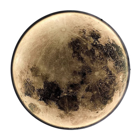 Moon LED Dimmable Wall Light Art
