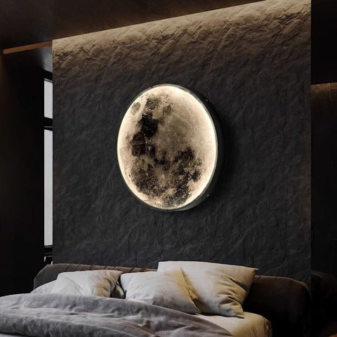 Moon LED Dimmable Wall Light Art
