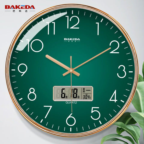 Modern Round Wall Clock Display