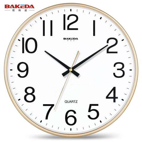 Modern Round Wall Clock Display