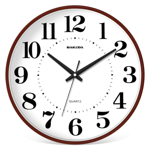 Modern Round Wall Clock Display