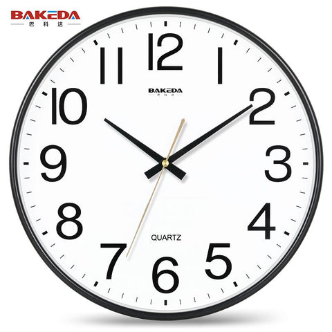 Modern Round Wall Clock Display