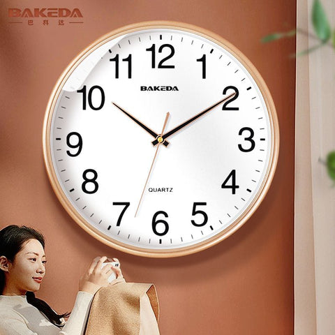 Modern Round Wall Clock Display