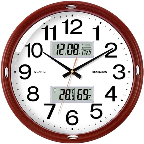 Modern Round Wall Clock Display