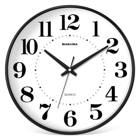 Modern Round Wall Clock Display