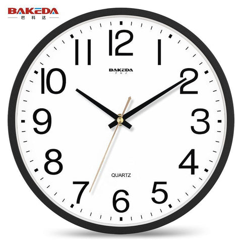Modern Round Wall Clock Display