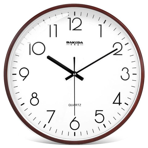 Modern Round Wall Clock Display