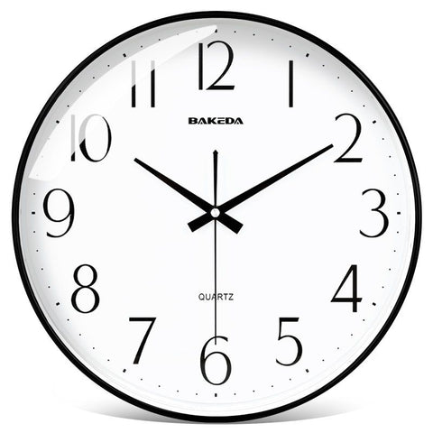 Modern Round Wall Clock Display