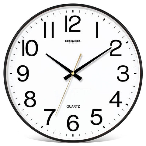 Modern Round Wall Clock Display