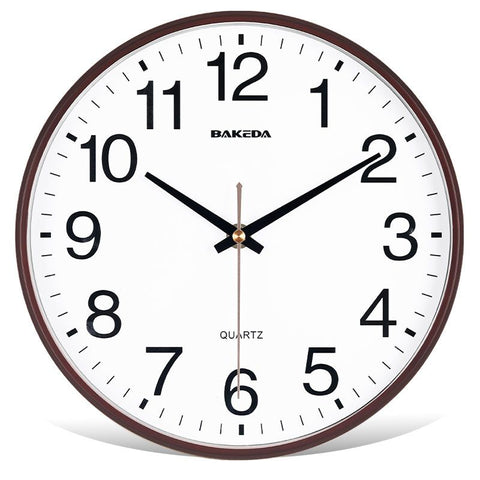 Modern Round Wall Clock Display