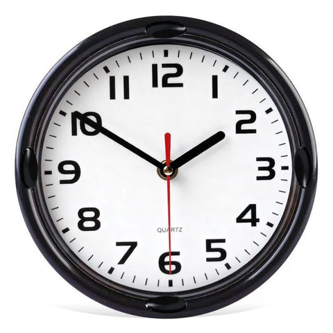 Modern Round Wall Clock Display