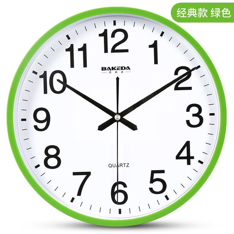 Modern Round Wall Clock Display