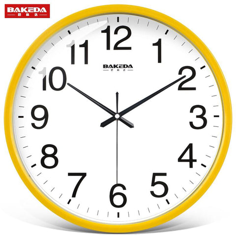 Modern Round Wall Clock Display