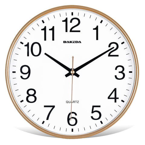 Modern Round Wall Clock Display