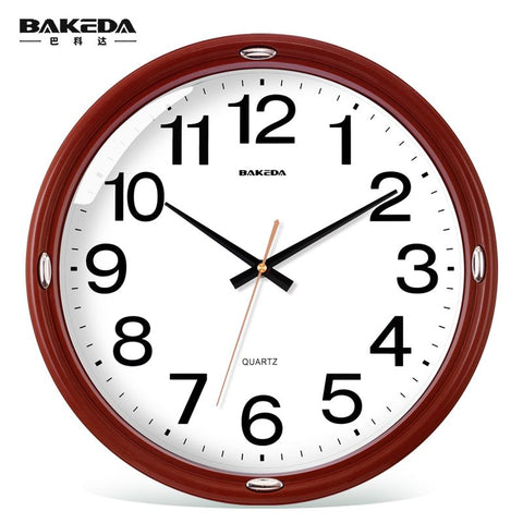 Modern Round Wall Clock Display