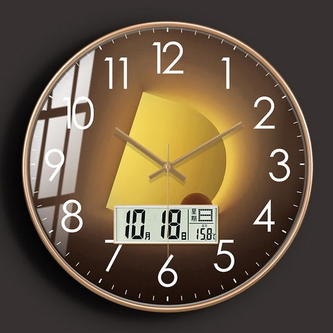 Minimalist Silent Quartz Wall Clock