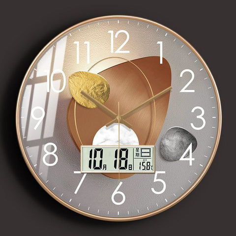 Minimalist Silent Quartz Wall Clock