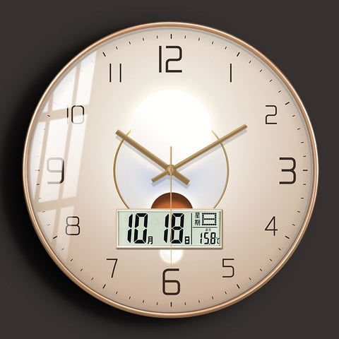 Minimalist Silent Quartz Wall Clock