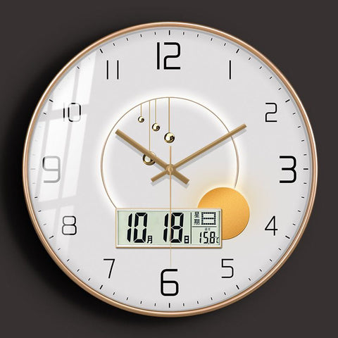 Minimalist Silent Quartz Wall Clock