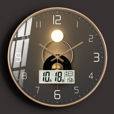 Minimalist Silent Quartz Wall Clock