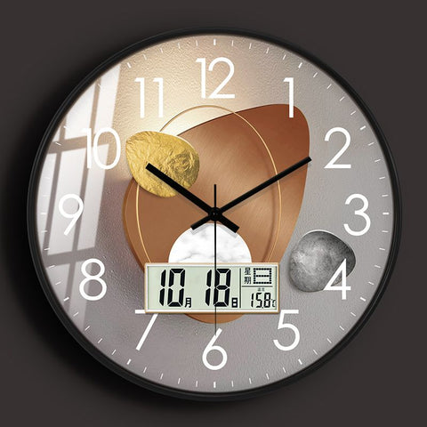 Minimalist Silent Quartz Wall Clock