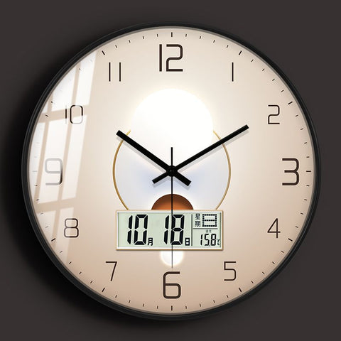 Minimalist Silent Quartz Wall Clock