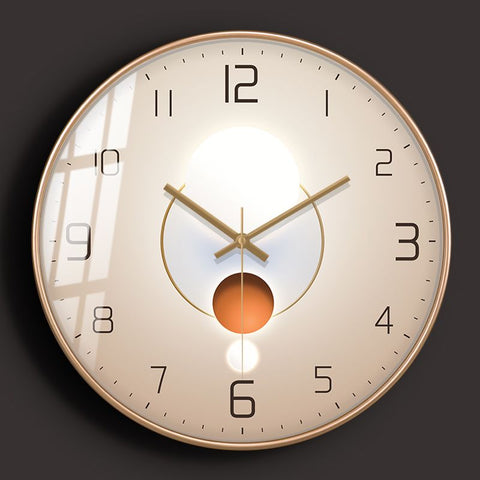 Minimalist Silent Quartz Wall Clock