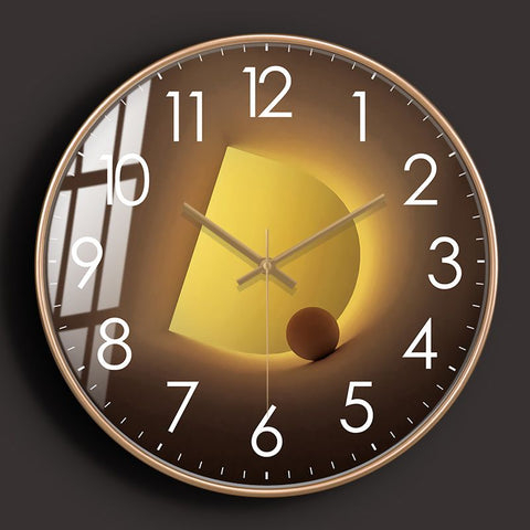 Minimalist Silent Quartz Wall Clock