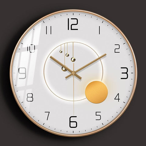 Minimalist Silent Quartz Wall Clock