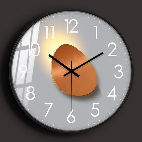 Minimalist Silent Quartz Wall Clock