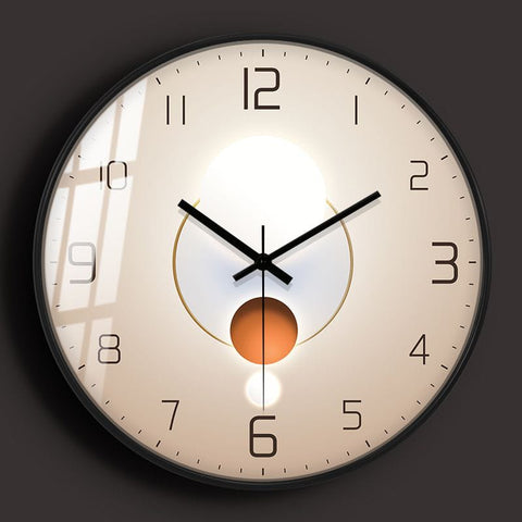 Minimalist Silent Quartz Wall Clock