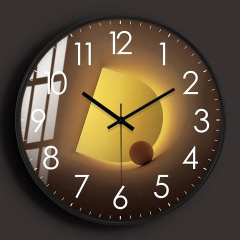 Minimalist Silent Quartz Wall Clock