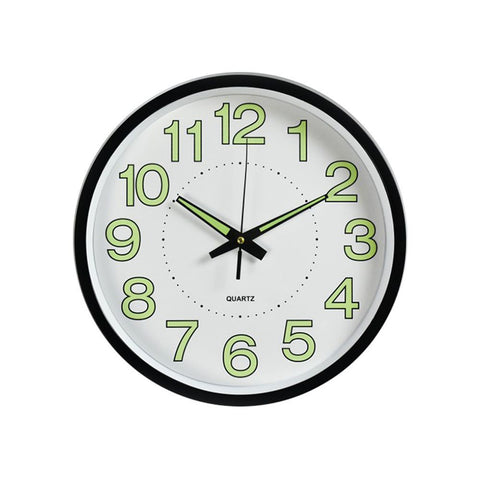 Glow-in-the-Dark Luminous Quartz Clock