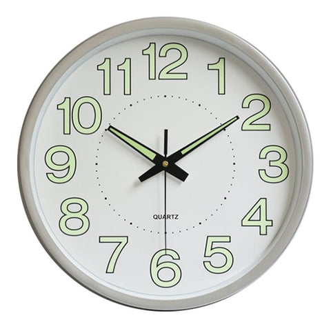 Glow-in-the-Dark Luminous Quartz Clock