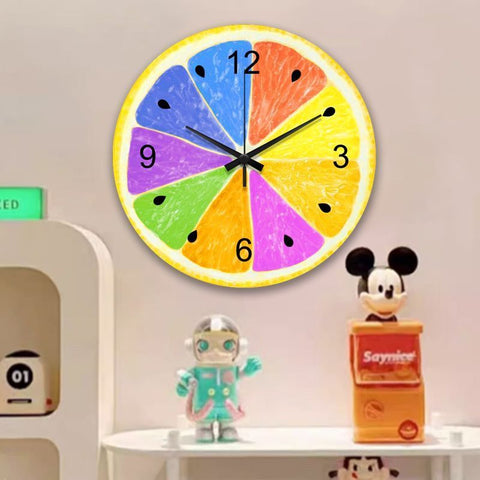 Stylish Cartoon Silent Minimalist Clock