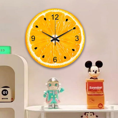Stylish Cartoon Silent Minimalist Clock