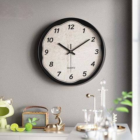 Nordic Silent Cream Wall Clock