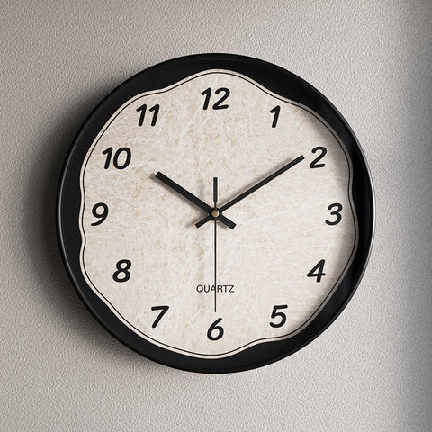 Nordic Silent Cream Wall Clock