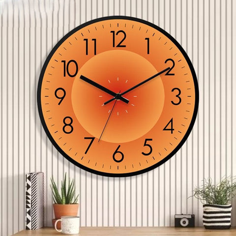 Nordic Sunset Silent Quartz Clock