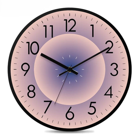Nordic Sunset Silent Quartz Clock