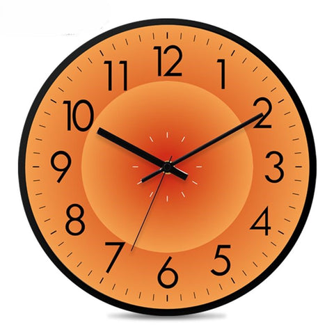 Nordic Sunset Silent Quartz Clock
