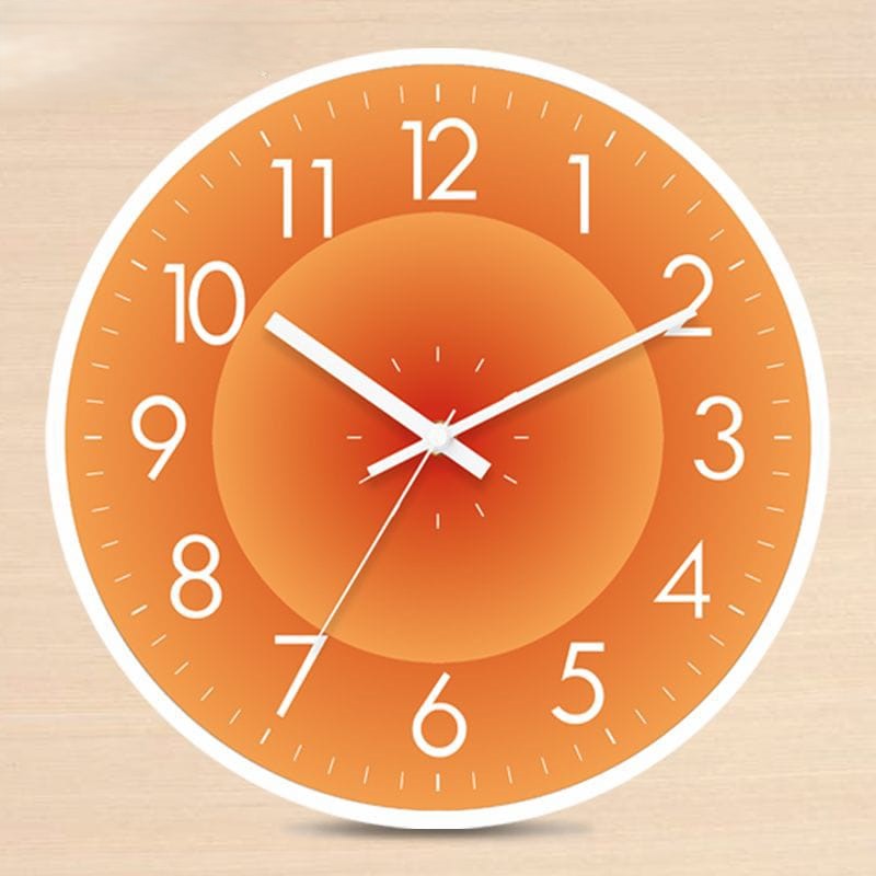 Nordic Sunset Silent Quartz Clock