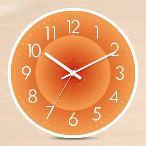 Nordic Sunset Silent Quartz Clock
