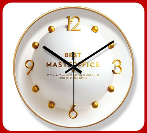 3D Cute Macaron Minimalist Clock