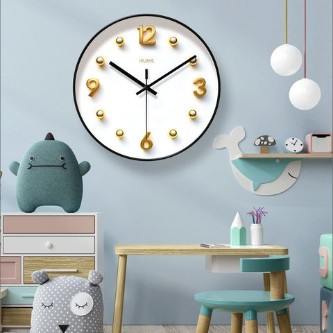 3D Cute Macaron Minimalist Clock